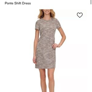 Calvin Klein Ponte Shift Dress